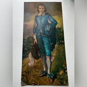 “Blue Boy” Lithograph Large Fine Art Print